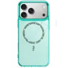 Newface Apple iPhone 17 Pro Live Diamond Magsafe Kapak - Yeşil