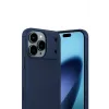 Newface Apple iPhone 17 Pro Max Auto Focus Karbon Kapak - Lacivert