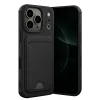 Newface Apple iPhone 17 Pro Max Kelvin Kartvizitli Silikon - Siyah