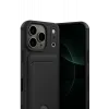 Newface Apple iPhone 17 Pro Max Kelvin Kartvizitli Silikon - Siyah