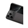 Newface Apple iPhone 17 Pro Max Nano içi Kadife Silikon - Gri