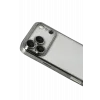 Newface Apple iPhone 17 Pro Max Razer Lensli Silikon - Titan Gri