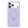 Newface Apple iPhone 17 Pro Max Regal Magsafe Standlı Kapak - Lila
