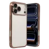 Newface Apple iPhone 17 Pro Razer Lensli Silikon - Çöl Titanyum