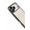 Newface Apple iPhone 17 Pro Razer Lensli Silikon - Yeşil