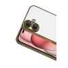 Newface Apple iPhone 17 Razer Lensli Silikon - Çöl Titanyum