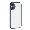 Newface Apple iPhone 17 Razer Lensli Silikon - Lacivert