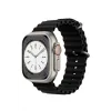 Newface Apple Watch 38mm Ocean Kordon - Siyah