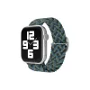 Newface Apple Watch 38mm Star Kordon - Zigzag Mavi-Yeşil
