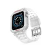 Newface Apple Watch 42mm KR401 Silikon Kordon - Şeffaf