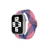 Newface Apple Watch 42mm Star Kordon - Pembe-Mavi