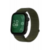 Newface Huawei Fit 4 Braid Kordon - Koyu Yeşil