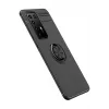 Newface Huawei P40 Pro Kılıf Range Yüzüklü Silikon - Siyah