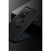 Newface Huawei P40 Pro Kılıf Range Yüzüklü Silikon - Siyah