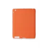 Newface iPad 4 9.7 Kılıf Evo Tablet Silikon - Turuncu