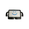Newface iPad Mini 5 Kılıf Karakter Tablet Silikon - Siyah