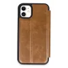 Newface iPhone 11 Kılıf Flip Cover - Taba