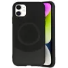 Newface iPhone 11 Kılıf Maya Karbon Kapak - Siyah