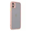 Newface Apple iPhone 11 Kılıf Montreal Silikon Kapak - Pembe