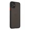 Newface Apple iPhone 11 Kılıf Montreal Silikon Kapak - Siyah