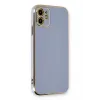 Newface iPhone 11 Kılıf Volet Silikon - Mavi