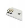 Newface iPhone 11 Pers Alüminyum Kamera Lens - Gold