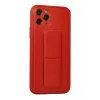 Newface iPhone 11 Pro Kılıf Coco Deri Standlı Kapak - Kırmızı