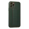 Newface iPhone 11 Pro Kılıf Coco Deri Standlı Kapak - Yeşil