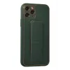 Newface iPhone 11 Pro Kılıf Coco Deri Standlı Kapak - Yeşil