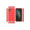 Newface iPhone 11 Pro Kılıf Optimum Silikon - Kırmızı