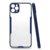 Newface iPhone 11 Pro Kılıf Platin Silikon - Lacivert