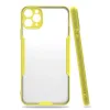 Newface iPhone 11 Pro Kılıf Platin Silikon - Sarı