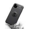 Newface iPhone 11 Pro Kılıf Range Yüzüklü Silikon - Siyah-Mavi