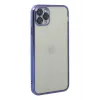Newface iPhone 11 Pro Kılıf Razer Lensli Silikon - Mor