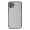 Newface iPhone 11 Pro Kılıf Razer Lensli Silikon - Mor