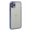 Newface iPhone 11 Pro Kılıf Razer Lensli Silikon - Mor