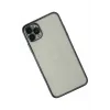 Newface iPhone 11 Pro Kılıf Razer Lensli Silikon - Siyah
