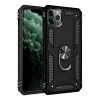 Newface iPhone 11 Pro Kılıf Sofya Yüzüklü Silikon Kapak - Siyah