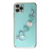 Newface iPhone 11 Pro Max Kılıf Esila Silikon - Su Yeşili