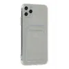 Newface iPhone 11 Pro Max Kılıf Kart Şeffaf Silikon - Şeffaf