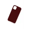 Newface iPhone 11 Pro Max Kılıf Lansman Legant Silikon - Bordo