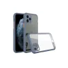 Newface iPhone 11 Pro Max Kılıf Miami Şeffaf Silikon - Gri