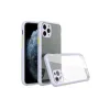 Newface iPhone 11 Pro Max Kılıf Miami Şeffaf Silikon - Lila