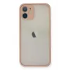 Newface Apple iPhone 11 Pro Max Kılıf Montreal Silikon Kapak - Pembe