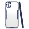 Newface iPhone 11 Pro Max Kılıf Platin Silikon - Lacivert