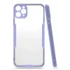 Newface iPhone 11 Pro Max Kılıf Platin Silikon - Lila