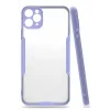 Newface iPhone 11 Pro Max Kılıf Platin Silikon - Lila