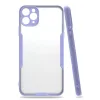 Newface iPhone 11 Pro Max Kılıf Platin Silikon - Lila