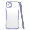Newface iPhone 11 Pro Max Kılıf Platin Silikon - Lila