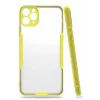 Newface iPhone 11 Pro Max Kılıf Platin Silikon - Sarı